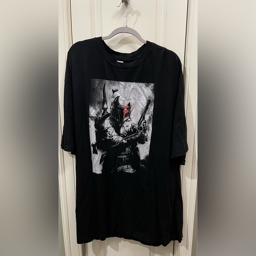 Star Wars Boba Fett Graphic Tee size 4XLT